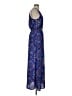 Everly Paisley Blue Casual Dress Size S - photo 4