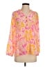 Lilly Pulitzer 100% Silk Pink 3/4 Sleeve Silk Top Size XS - photo 1