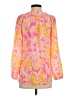 Lilly Pulitzer 100% Silk Pink 3/4 Sleeve Silk Top Size XS - photo 2