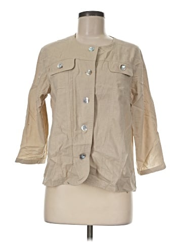 Hillard & Hanson 3/4 Sleeve Button-Down Shirt (view 1)