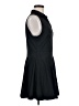 Unbranded 100% Cotton Solid Black Cocktail Dress Size M - photo 4