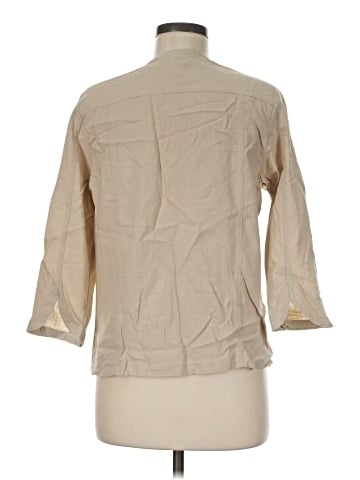 Hillard & Hanson 3/4 Sleeve Button-Down Shirt (view 2)
