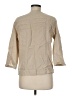 Hillard & Hanson Tan 3/4 Sleeve Button-Down Shirt Size M - photo 2