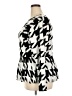 Ashley Stewart Houndstooth Black Pullover Sweater Size 22 Plus - photo 5