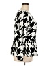 Ashley Stewart Houndstooth Black Pullover Sweater Size 22 Plus - photo 4