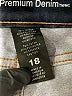 Mossimo Solid Blue Jeans Size 18 - photo 5
