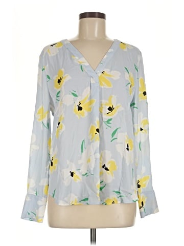 Ann Taylor Long Sleeve Blouse (view 1)