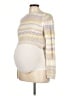 Motherhood Ivory Pullover Sweater Size Lg Maternity - photo 1