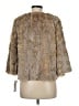 BLANK 100% Polyester Gold Faux Fur Jacket Size M - photo 2