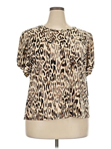 RACHEL Rachel Roy Short Sleeve Blouse (view 1)
