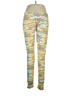 KRISTIN NICOLE Print Yellow Active Pants Size 1X - photo 1
