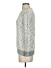 Hinge Stars Silver Pullover Sweater Size XS - photo 5