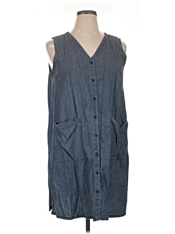 Eileen Fisher Sleeveless Button-Down Shirt (view 1)