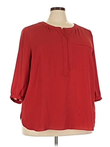 Not Your Daughter's Jeans 3/4 Sleeve Blouse (view 1)