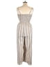 Liberty Love 100% Polyester Chevron-herringbone Ivory Jumpsuit Size XXL - photo 2