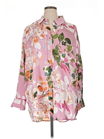 Entro 3/4 Sleeve Blouse (view 1)