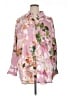 Entro Floral Pink 3/4 Sleeve Blouse Size XL - photo 1
