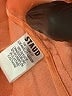 STAUD 100% Silk Orange Cocktail Dress Size 6 - photo 5