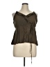 BLOOMCHIC 100% Rayon Brown Tank Top Size 14 - photo 1