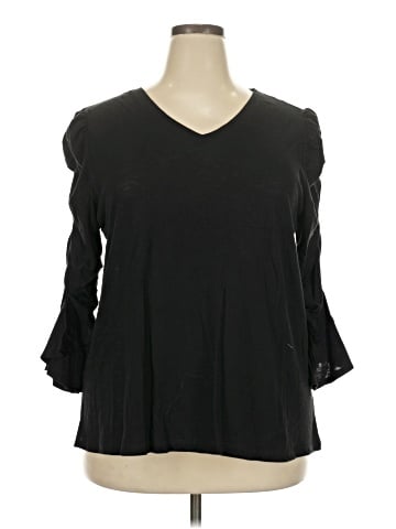 Cato 3/4 Sleeve Top (view 1)