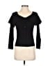 Milly Black 3/4 Sleeve Top Size S - photo 1