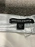 Boston Proper 100% Polyester Metallic Silver Casual Pants Size 14 - photo 7