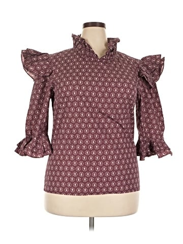Batsheva 3/4 Sleeve Blouse (view 1)