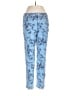 Chico's 100% Cotton Paisley Blue Jeggings Size Sm (0.5) - photo 1