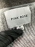 Pink Rose Gray Turtleneck Sweater Size M - photo 7