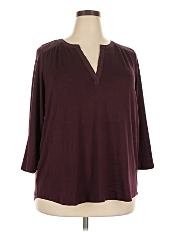 41Hawthorn 3/4 Sleeve Top (view 1)