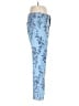 Chico's 100% Cotton Paisley Blue Jeggings Size Sm (0.5) - photo 4
