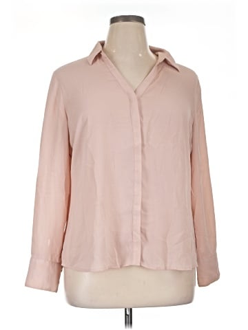 Worthington Long Sleeve Blouse (view 1)