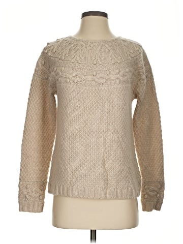Garnet Hill Cashmere Pullover Sweater (view 1)
