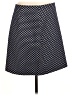 Ann Taylor Chevron-herringbone Blue Casual Skirt Size 6 - photo 1