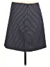 Ann Taylor Chevron-herringbone Blue Casual Skirt Size 6 - photo 2