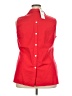 Foxcroft Red Sleeveless Button-Down Shirt Size 18 - photo 2