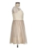 Xhilaration 100% Polyester Ivory Cocktail Dress Size M - photo 4