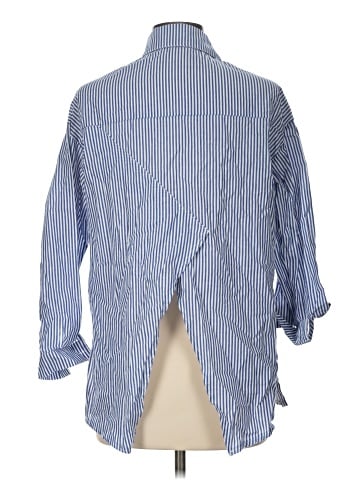 Unbranded Long Sleeve Button-Down Shirt (view 2)