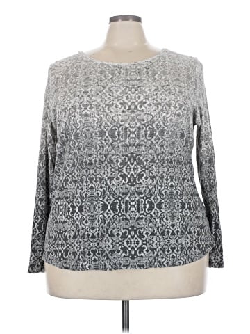 Liz Claiborne Long Sleeve T-Shirt (view 1)