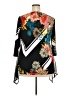 Sunny Leigh Black 3/4 Sleeve Blouse Size 2X - photo 2
