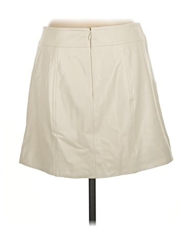 Veronica Beard Faux Leather Skirt (view 2)