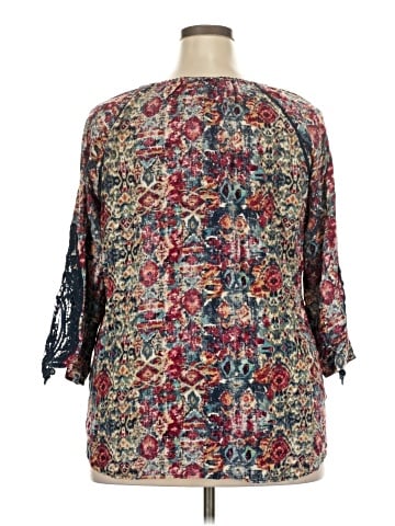 Intro 3/4 Sleeve Blouse (view 2)