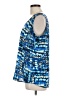Fashion Bug 100% Polyester Blue Sleeveless Blouse Size L - photo 5