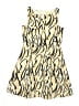 Crazy 8 100% Cotton Graphic Gold Dress Size 8 - photo 1