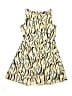 Crazy 8 100% Cotton Graphic Gold Dress Size 8 - photo 2