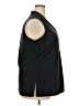 Foxcroft Black Sleeveless Button-Down Shirt Size 18 - photo 4