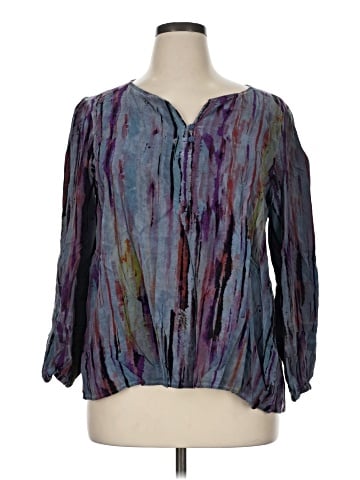 New Directions 3/4 Sleeve Blouse (view 1)