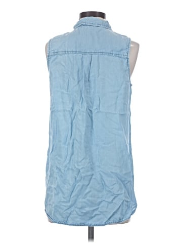 MICHAEL Michael Kors Sleeveless Button-Down Shirt (view 2)