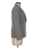 Le Suit 100% Polyester Chevron-herringbone Gray Blazer Size 6 Petite - photo 4