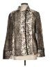 Chico's Animal Print Gold Coat Size L - photo 1